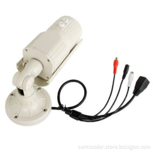 Varifocal IP camera with POE power supply, varifocal lens, 2.8-12mm, 42 leds, 40m IR distance